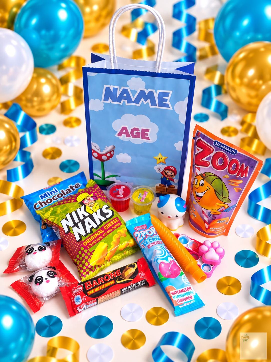 The Party Pop Treat Bag