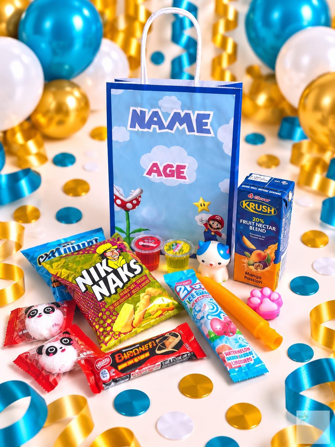 The Party Pop Treat Bag