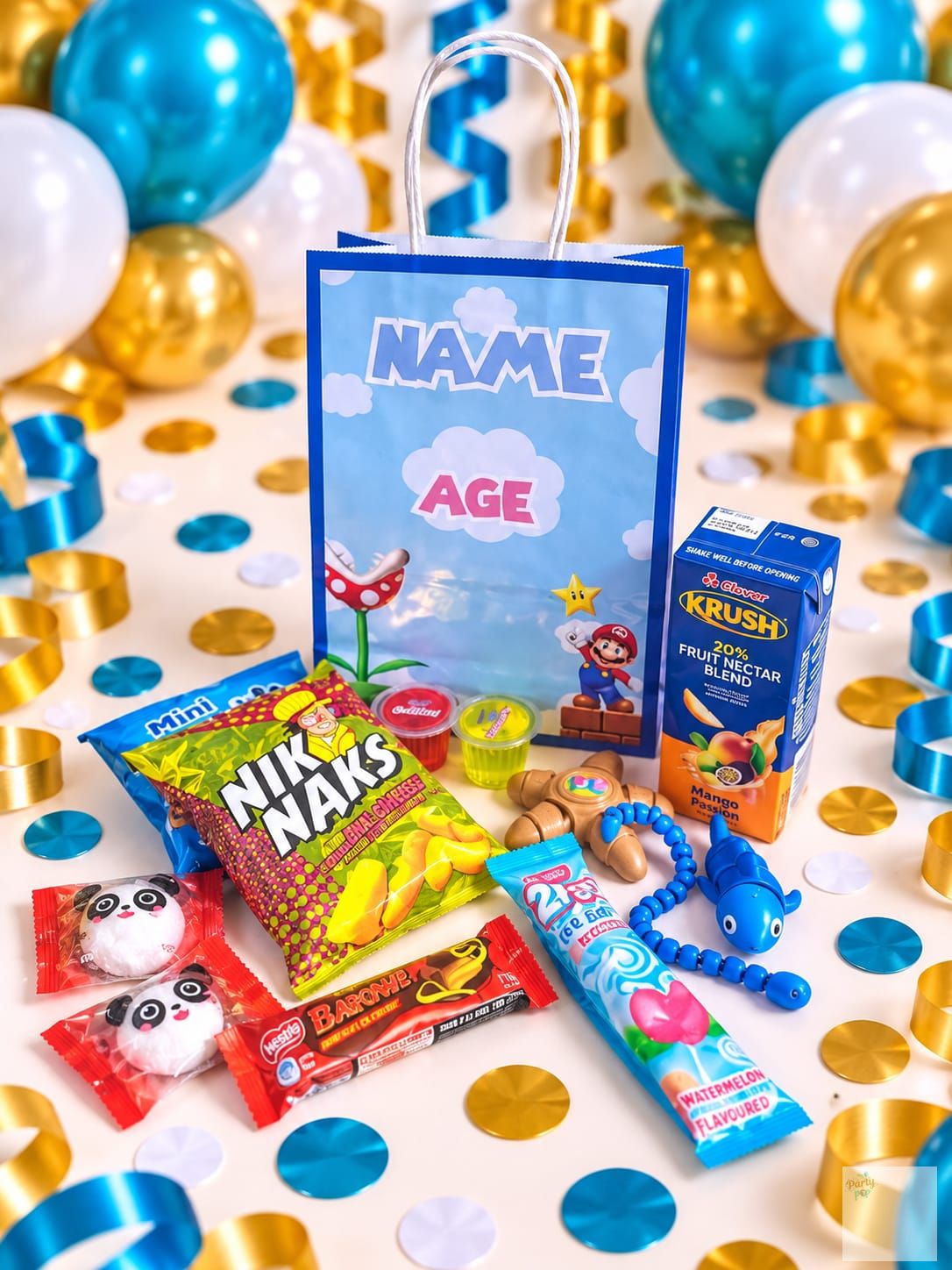 The Party Pop Treat Bag